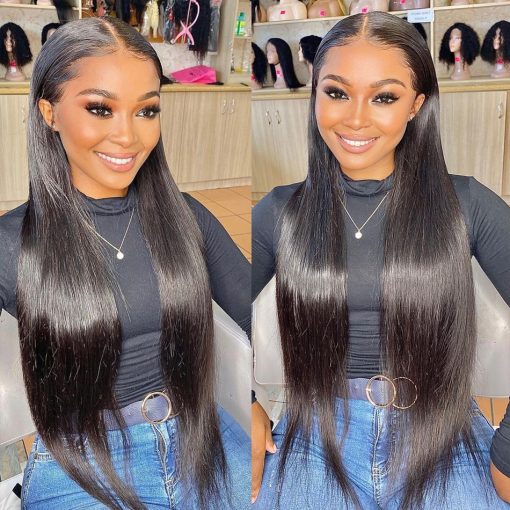 100% Human Hair Bone Straight Bundles Virgin Hair - Image 4