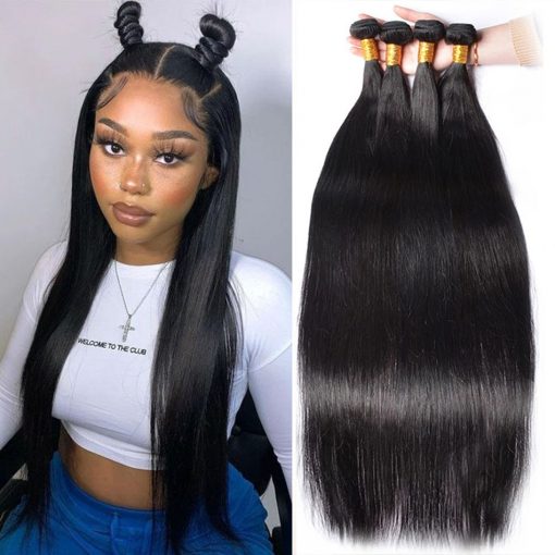 100% Human Hair Bone Straight Bundles Virgin Hair