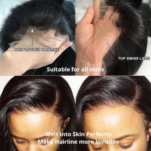 Body Wave Lace Front Wig Brazilian Wig Human Hair - Image 2