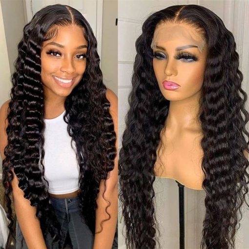 Brazilian Deep Wave Bundles Curly Natural Black - Image 3