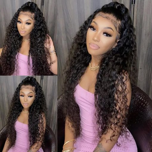 Brazilian Deep Wave Bundles Curly Natural Black - Image 4