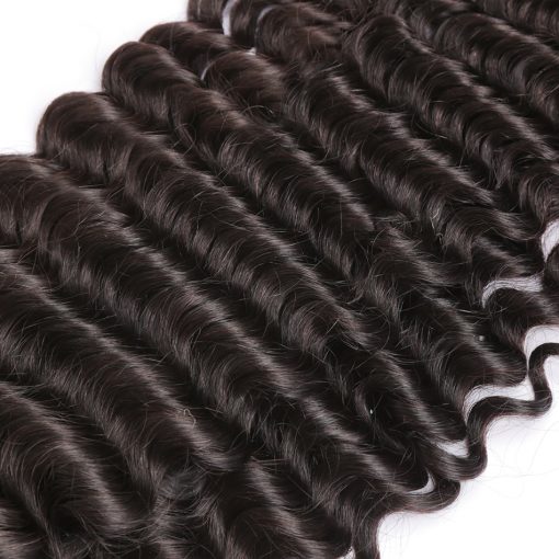 Brazilian Deep Wave Bundles Curly Natural Black - Image 5
