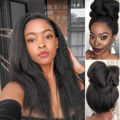 Kinky Straight Bundles Brazilian Virgin Remy Hair Extensions - Image 3