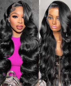 Breathable Body Wave One Step Install Human Hair Wig