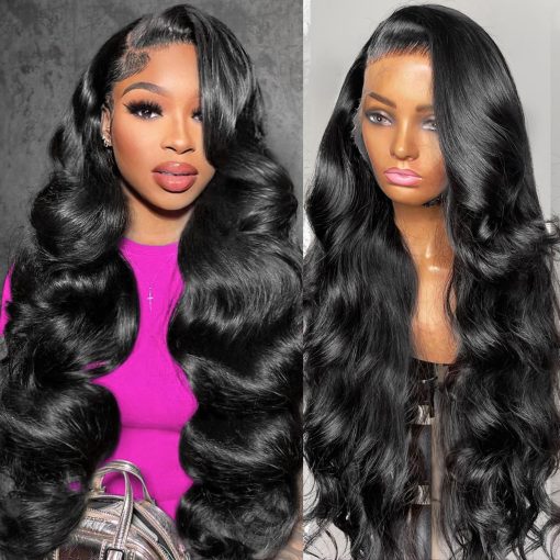 Breathable Body Wave One Step Install Human Hair Wig