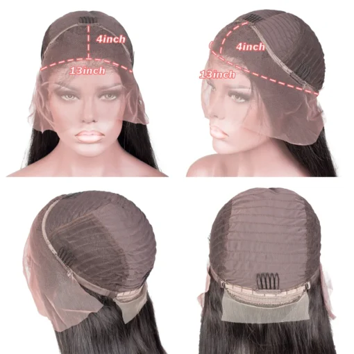 Wet And Wavy Full Lace Front Human Hair Wig - Image 6