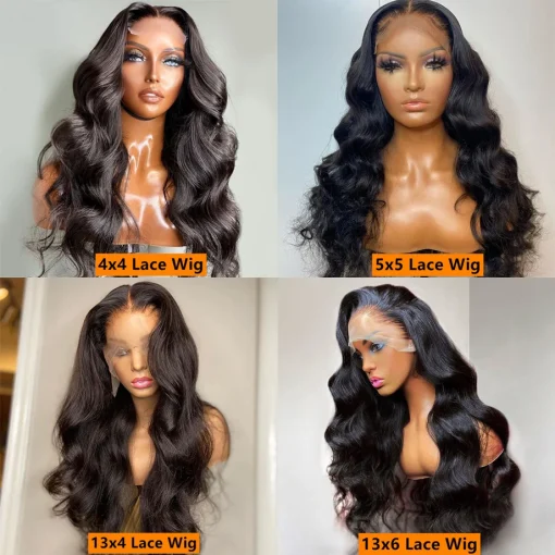 Body Wave Lace Front Wigs Human Hair Pre Plucked with Baby Hair 180% Density Virgin Hair - Image 5