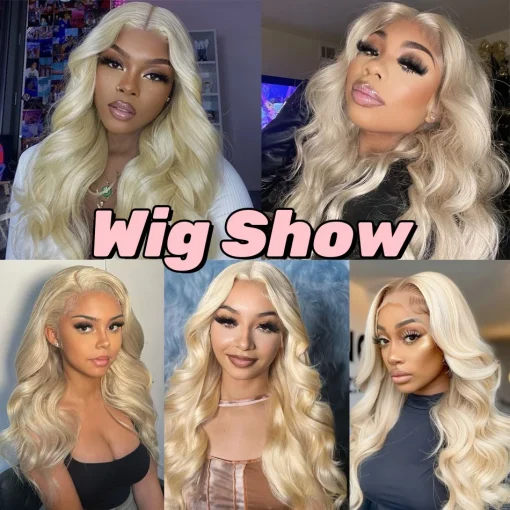 613 Blonde Body Wave 13x4 HD Lace Wig Pre-Plucked with Baby Hair - Image 5