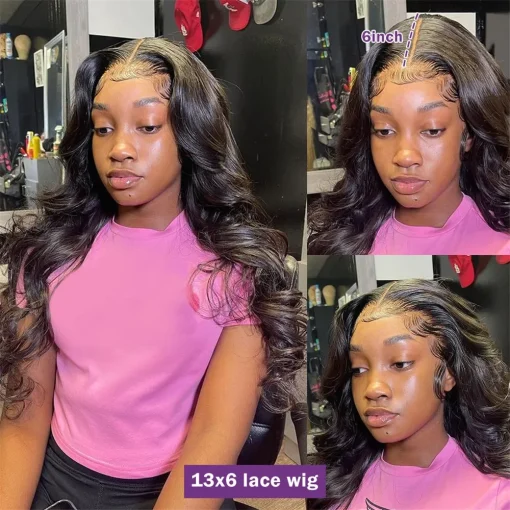Breathable Body Wave One Step Install Human Hair Wig - Image 3