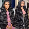 Body Wave Lace Front Wigs Human Hair Pre Plucked with Baby Hair 180% Density Virgin Hair