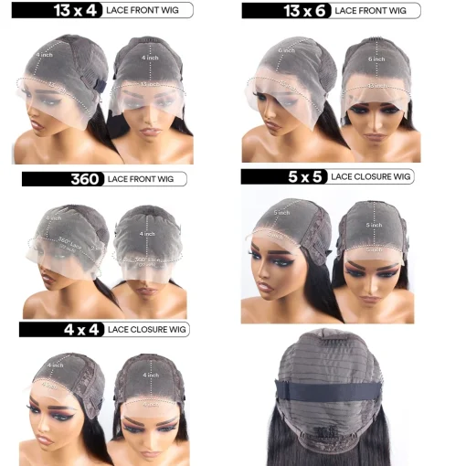360 Lace Front Body Wave Human Hair Wig - Image 6