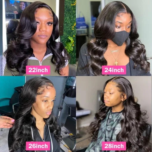 360 Lace Front Body Wave Human Hair Wig - Image 5