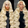 613 Blonde Body Wave 13x4 HD Lace Wig Pre-Plucked with Baby Hair