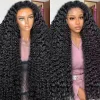 Water Wave Curly Lace Frontal Wigs 13X6 HD Deep Wave
