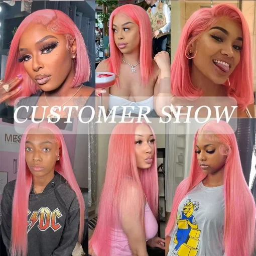 Pink Bone Straight Frontal - Image 4