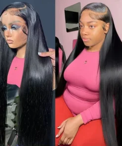 Bone Straight Brazilian Human Hair Hd Lace Wig