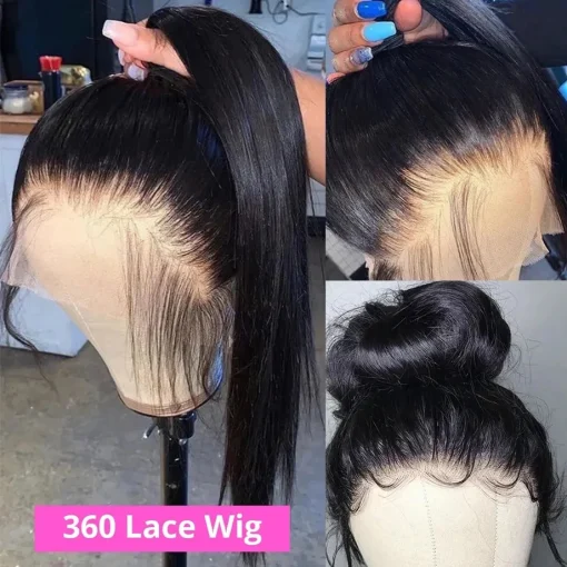 Straight Frontal Hd Lace Wig - Image 4