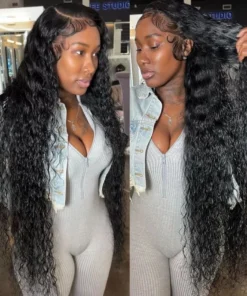 Water Wave Lace Front Wig Hd Brazilian Remy