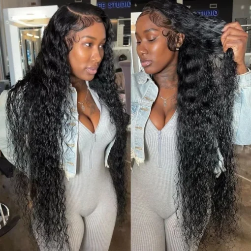 Water Wave Lace Front Wig Hd Brazilian Remy